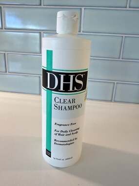 DHS, Clear Shampoo, 16 oz, Fragrance Free